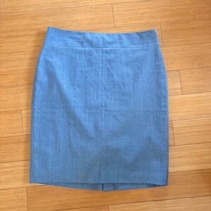 Banana Republic Blue Pencil Skirt